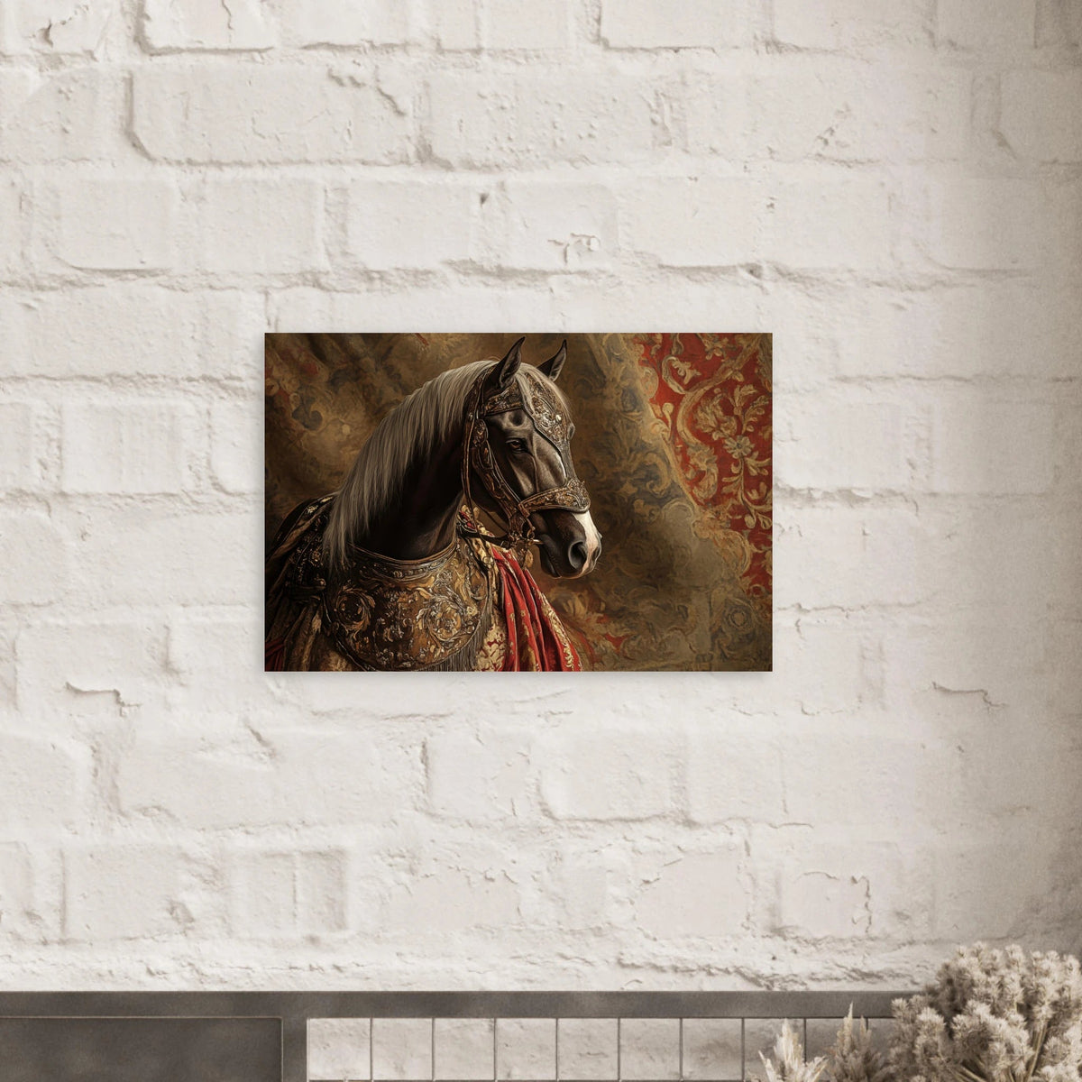 Renaissance Portrait of a Noble Horse A dignified - Shop Ai Art WebShop - Digital Art online Store