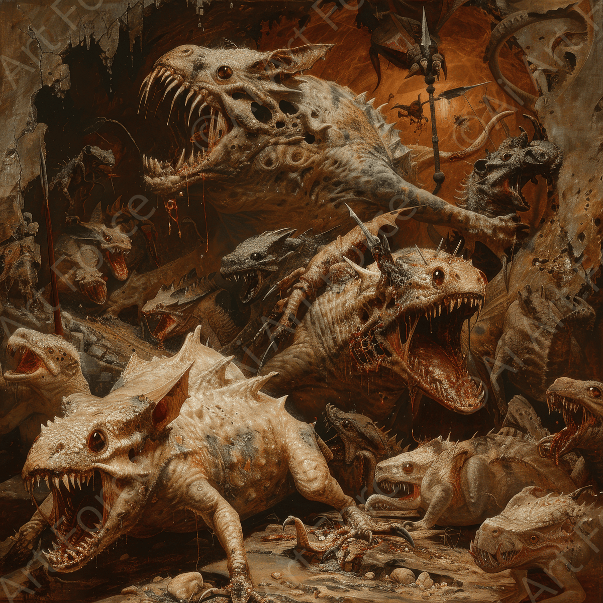 Rise of the Underworld 2 - Shop Ai Art WebShop - Digital Art online Store