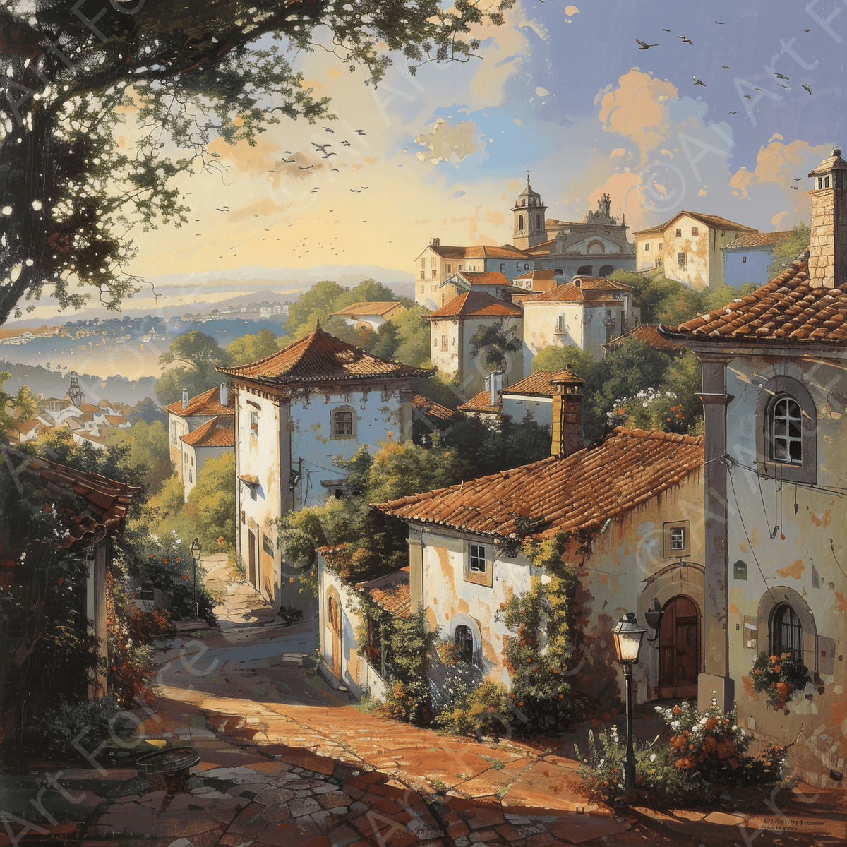 Romanticism art style culture of Portugal 4 - Shop Ai Art WebShop - Digital Art online Store