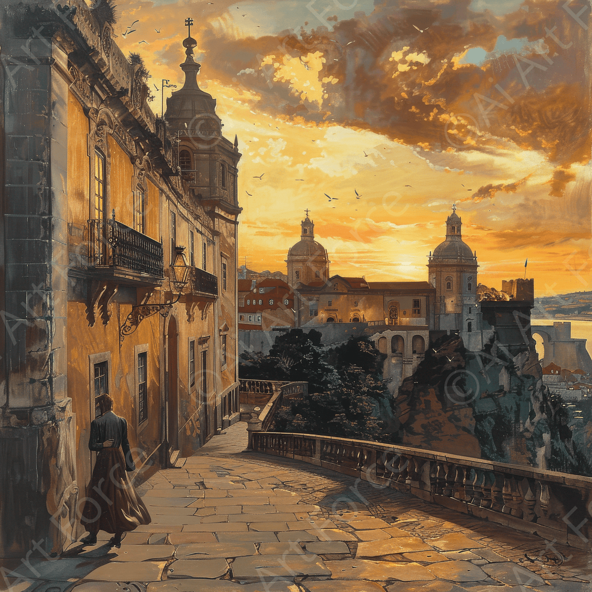 Romanticism art style culture of Portugal 6 - Shop Ai Art WebShop - Digital Art online Store