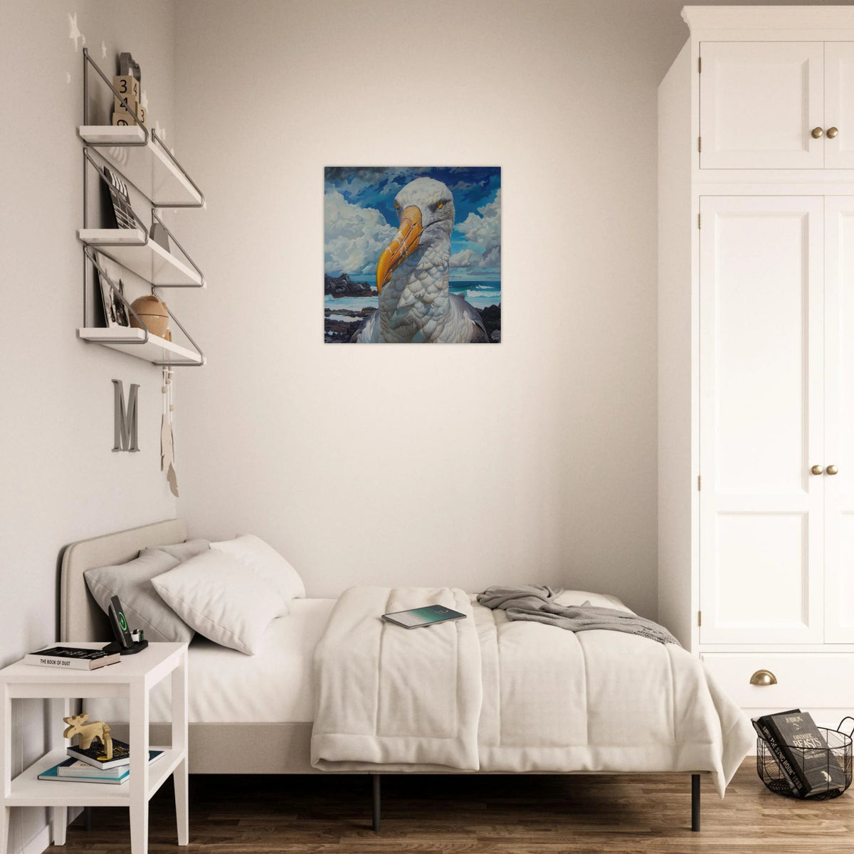 Rough Nature Galapagos Albatros 2 - Shop Ai Art WebShop - Digital Art online Store