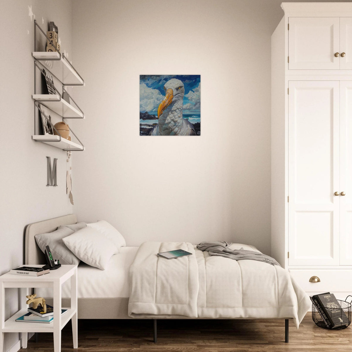 Rough Nature Galapagos Albatros 2 - Shop Ai Art WebShop - Digital Art online Store