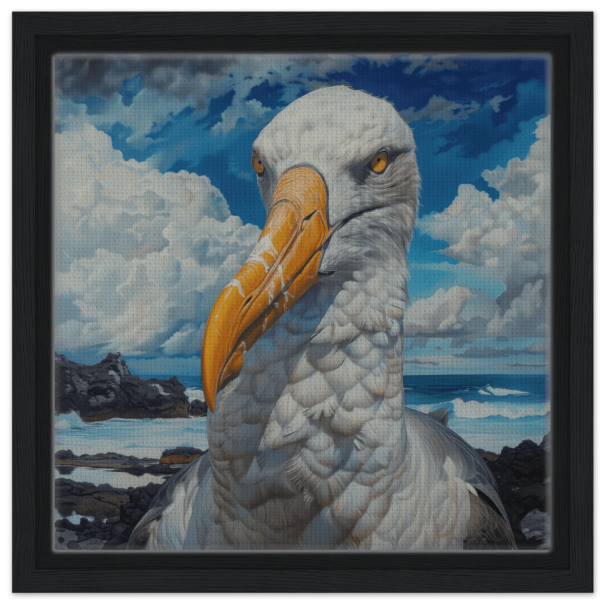 Rough Nature Galapagos Albatros 2 - Shop Ai Art WebShop - Digital Art online Store