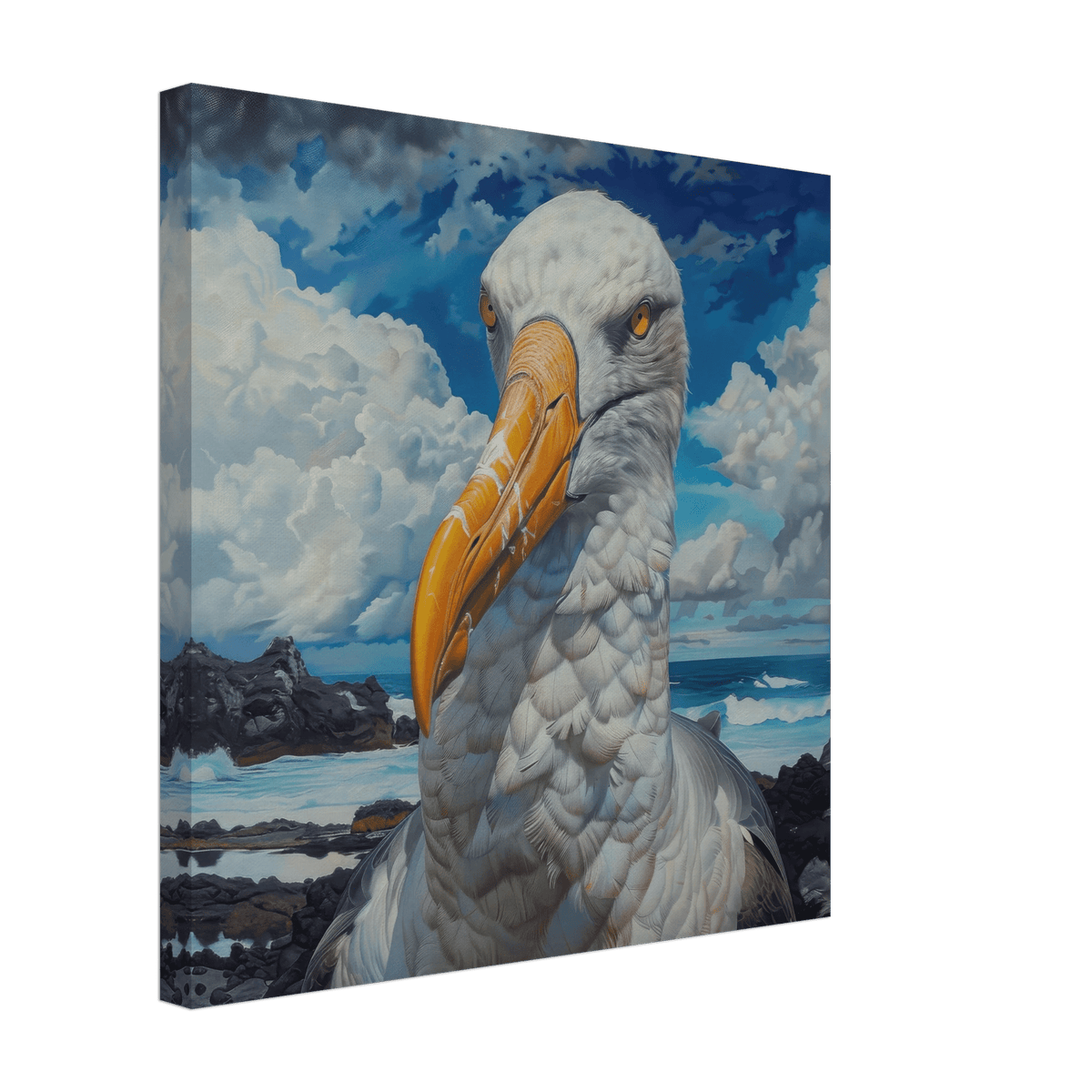 Rough Nature Galapagos Albatros 2 - Shop Ai Art WebShop - Digital Art online Store