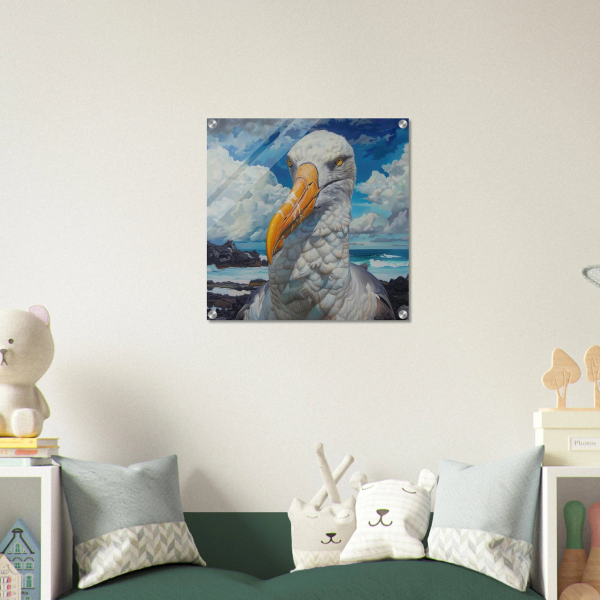 Rough Nature Galapagos Albatros 2 - Shop Ai Art WebShop - Digital Art online Store