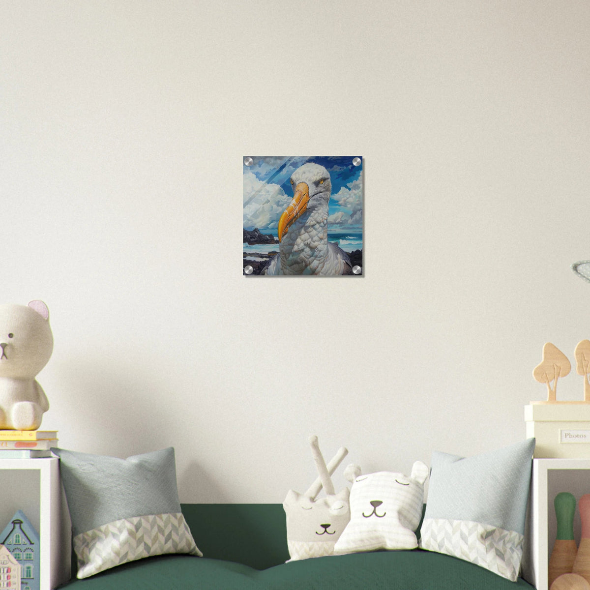 Rough Nature Galapagos Albatros 2 - Shop Ai Art WebShop - Digital Art online Store