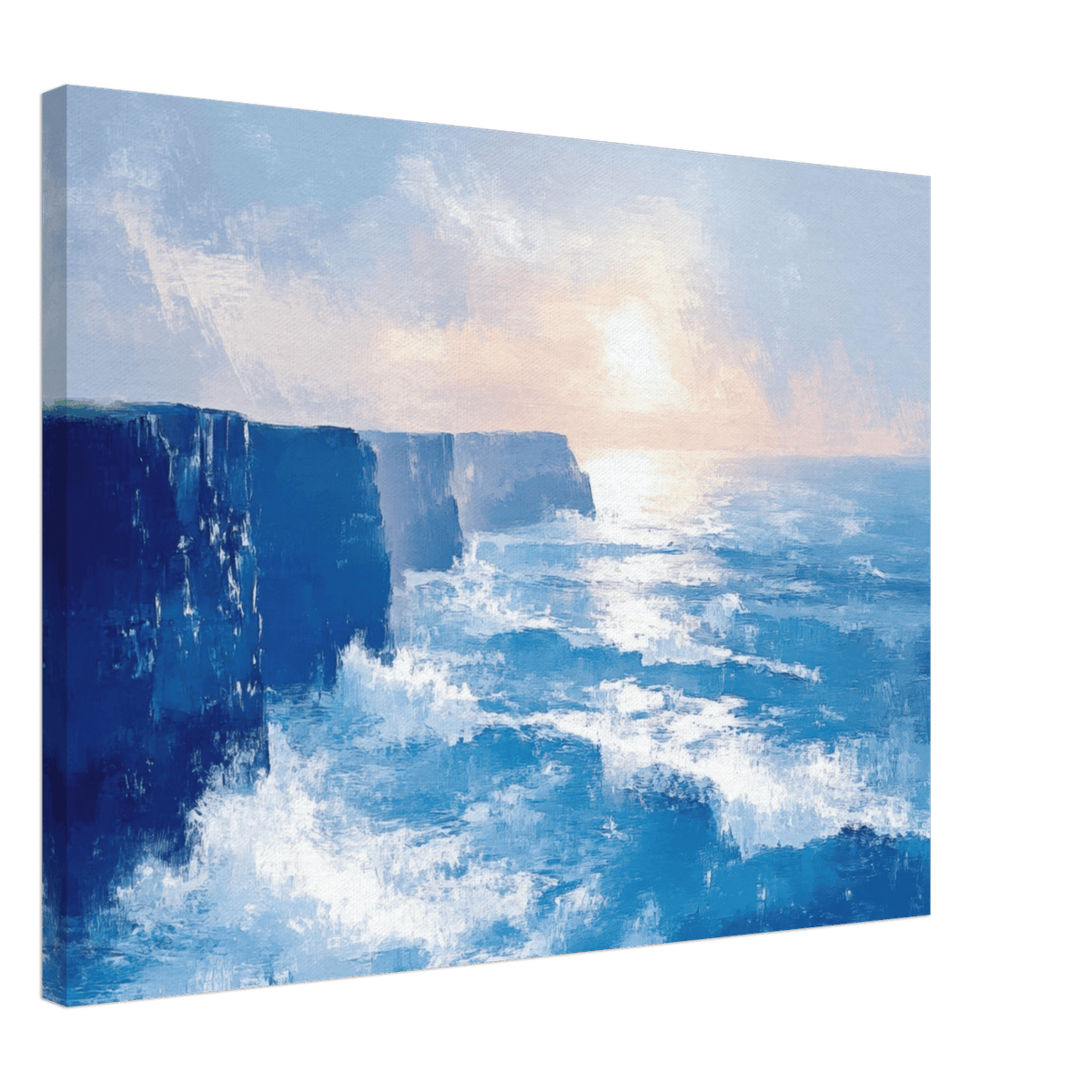 Seaside Cliff at Sunrise A breathtaking Empress 2 - Shop Ai Art WebShop - Digital Art online Store