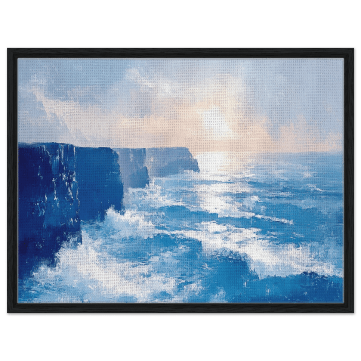 Seaside Cliff at Sunrise A breathtaking Empress 2 - Shop Ai Art WebShop - Digital Art online Store