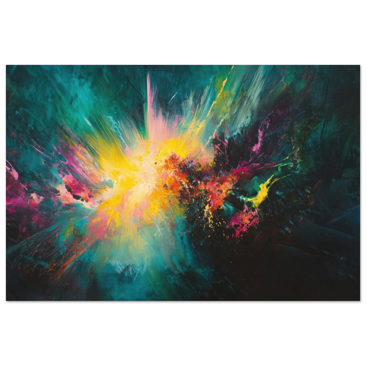 Spectral Dissonance Razor - sharp angular forms - Shop Ai Art WebShop - Digital Art online Store