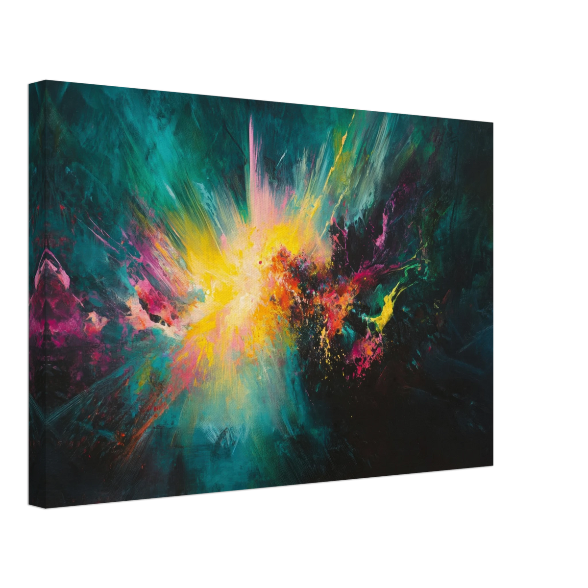 Spectral Dissonance Razor - sharp angular forms - Shop Ai Art WebShop - Digital Art online Store