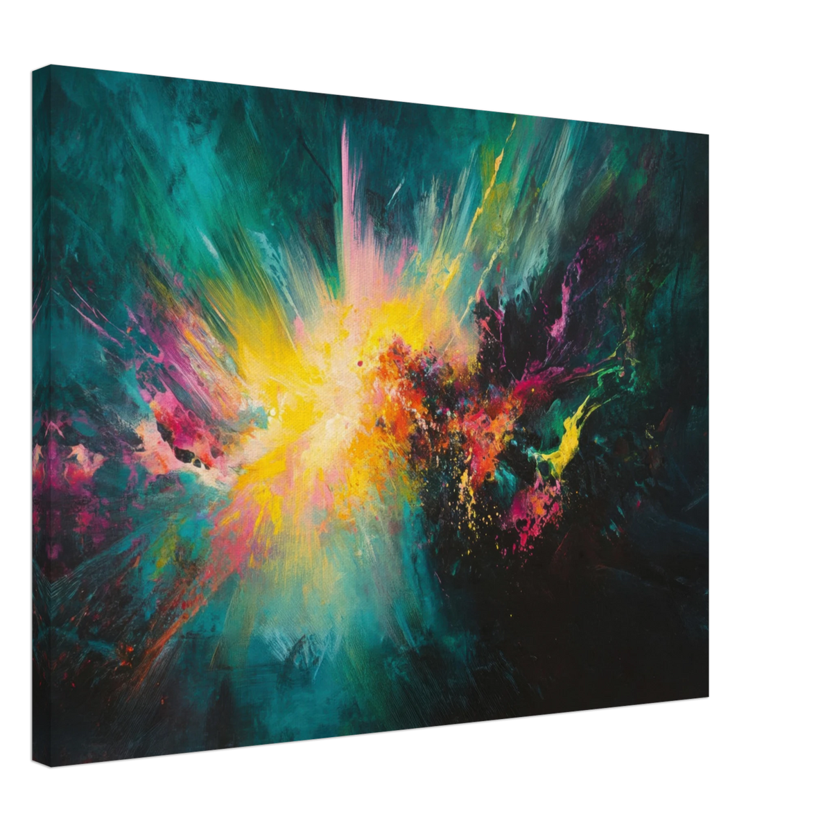 Spectral Dissonance Razor - sharp angular forms - Shop Ai Art WebShop - Digital Art online Store