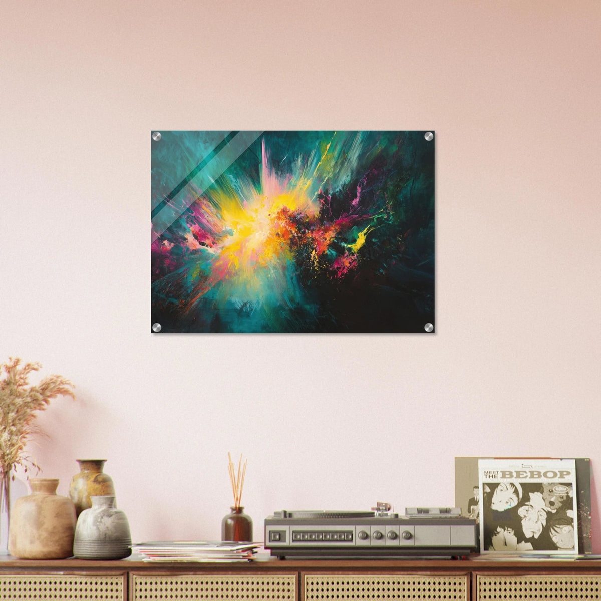 Spectral Dissonance Razor - sharp angular forms - Shop Ai Art WebShop - Digital Art online Store