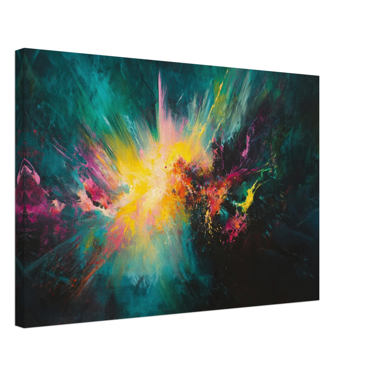 Spectral Dissonance Razor - sharp angular forms - Shop Ai Art WebShop - Digital Art online Store