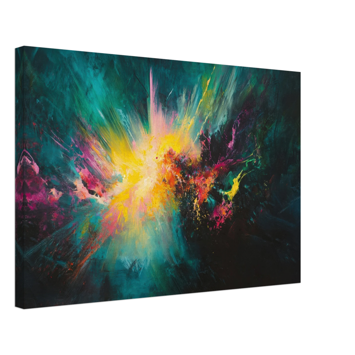 Spectral Dissonance Razor - sharp angular forms - Shop Ai Art WebShop - Digital Art online Store