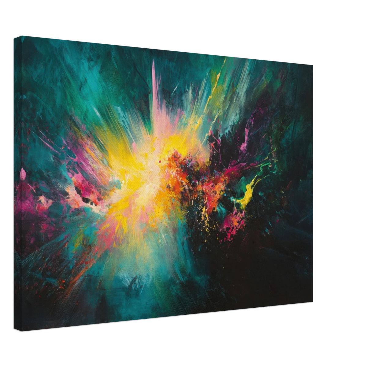 Spectral Dissonance Razor - sharp angular forms - Shop Ai Art WebShop - Digital Art online Store