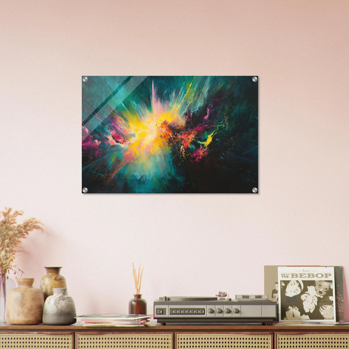 Spectral Dissonance Razor - sharp angular forms - Shop Ai Art WebShop - Digital Art online Store