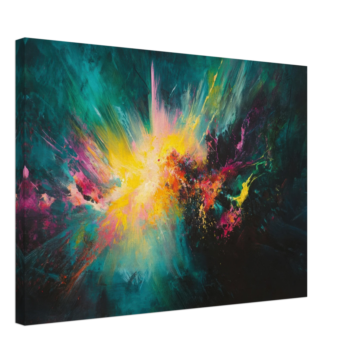 Spectral Dissonance Razor - sharp angular forms - Shop Ai Art WebShop - Digital Art online Store