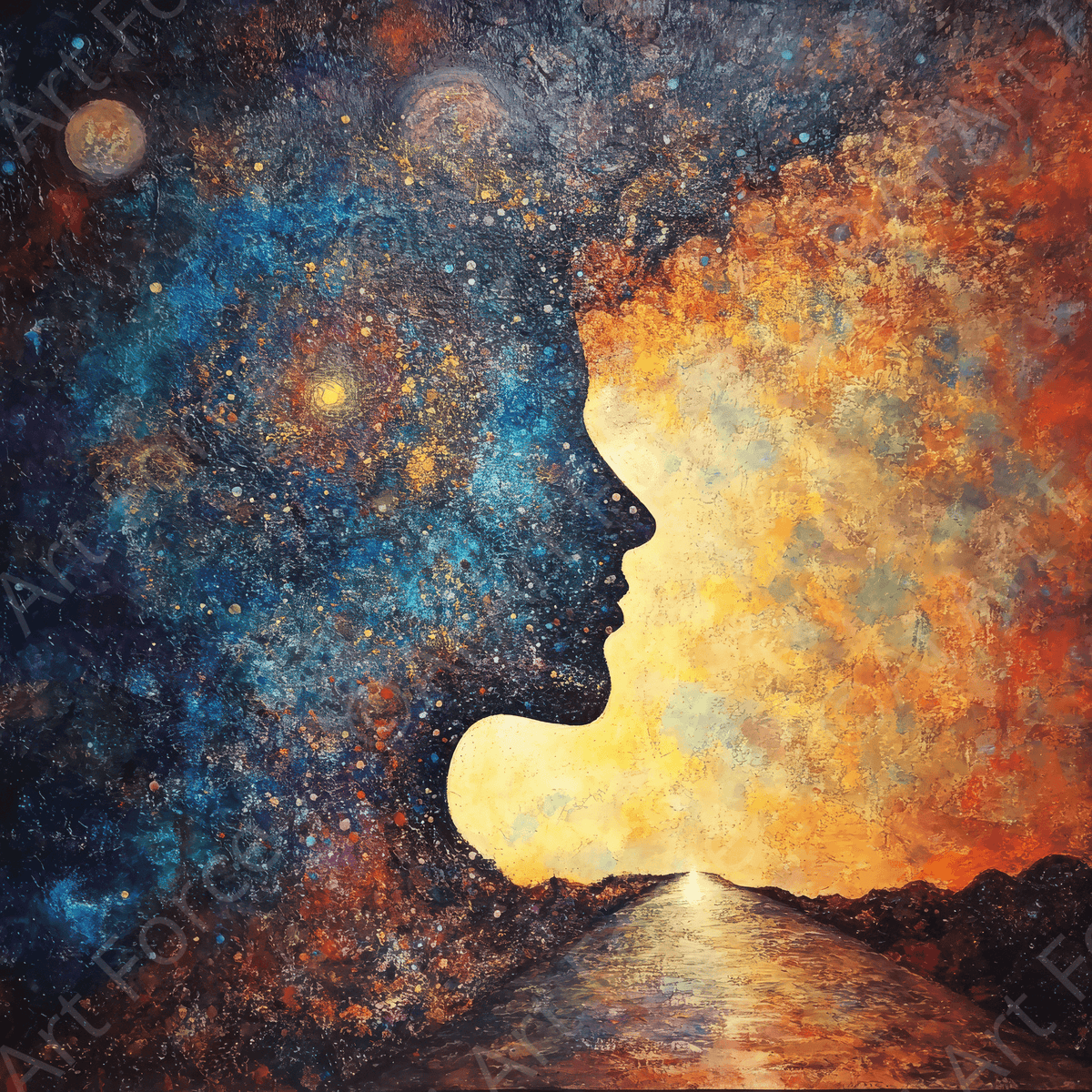 Spiritual and Physical Journeys in Human Life 9 - Shop Ai Art WebShop - Digital Art online Store