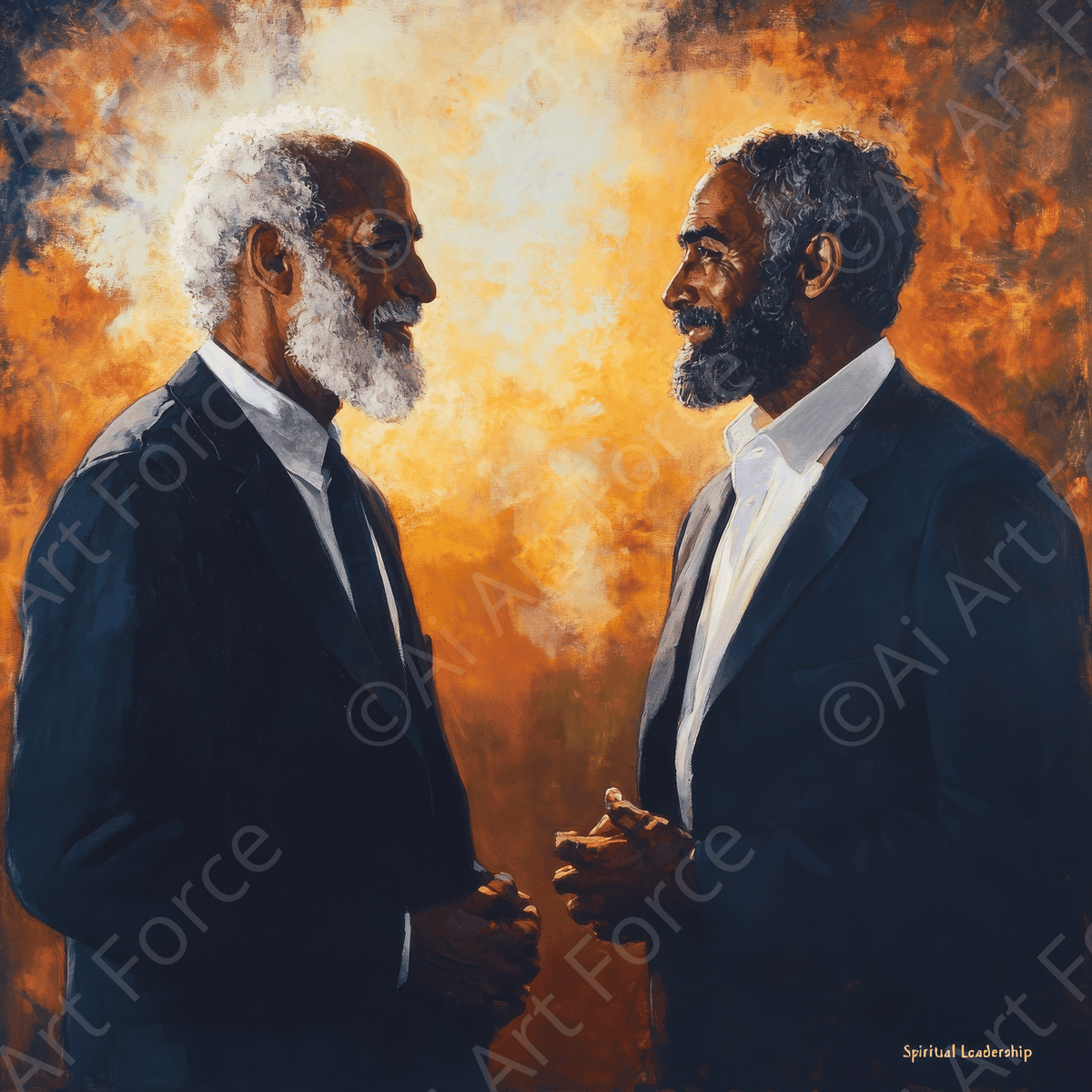 Spiritual Leadership - Shop Ai Art WebShop - Digital Art online Store
