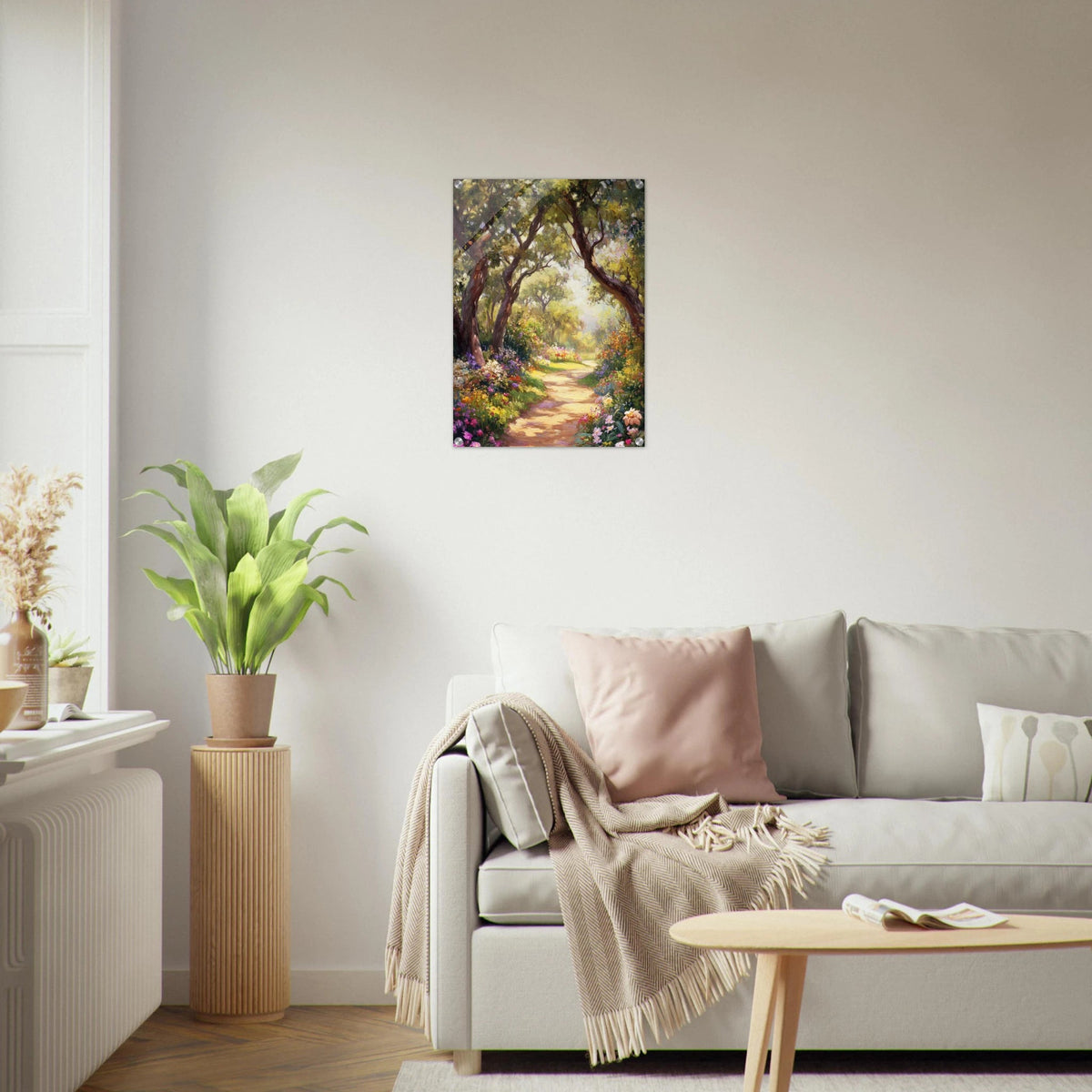 Sunlit Garden Path A meandering pathway through 2 - Shop Ai Art WebShop - Digital Art online Store