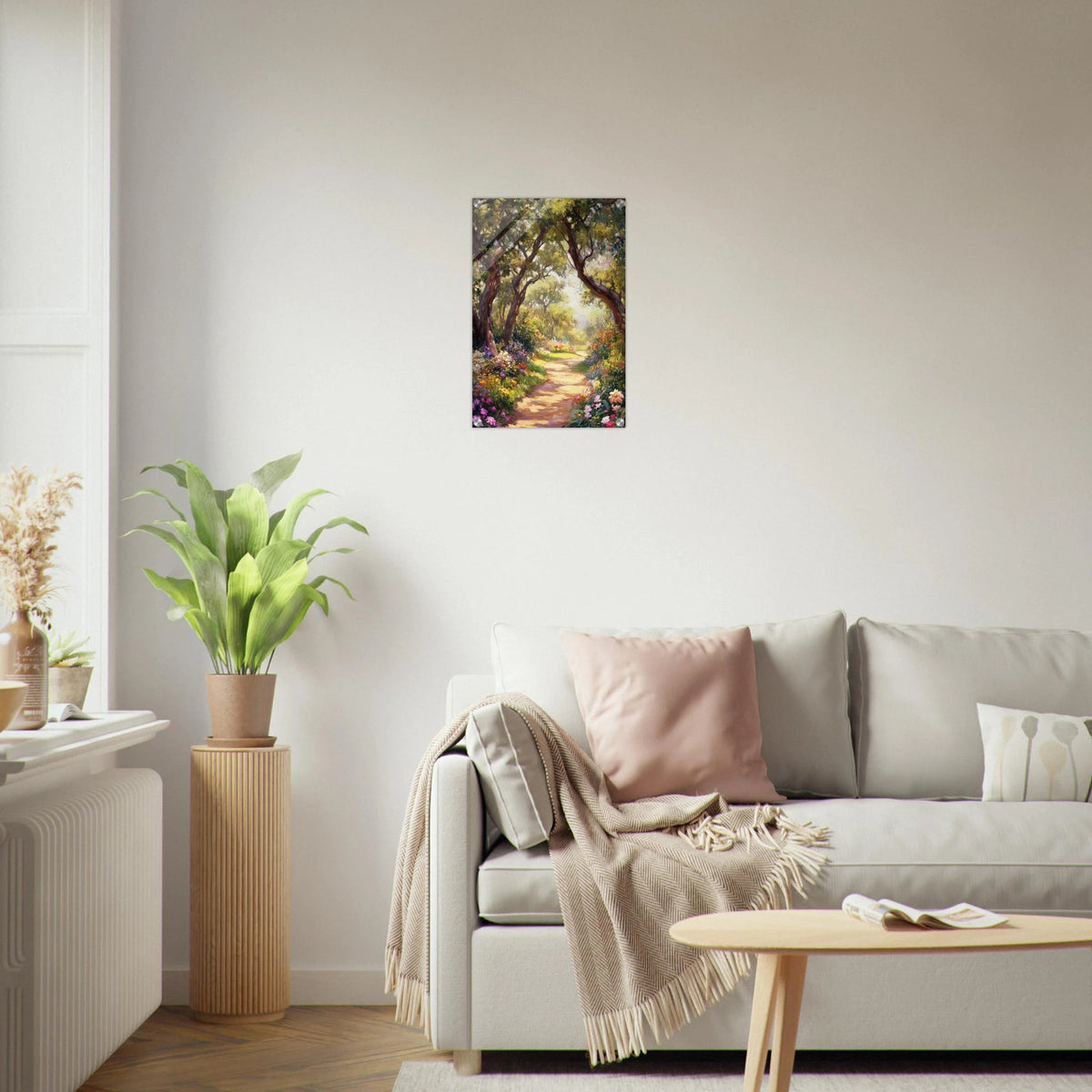 Sunlit Garden Path A meandering pathway through 2 - Shop Ai Art WebShop - Digital Art online Store