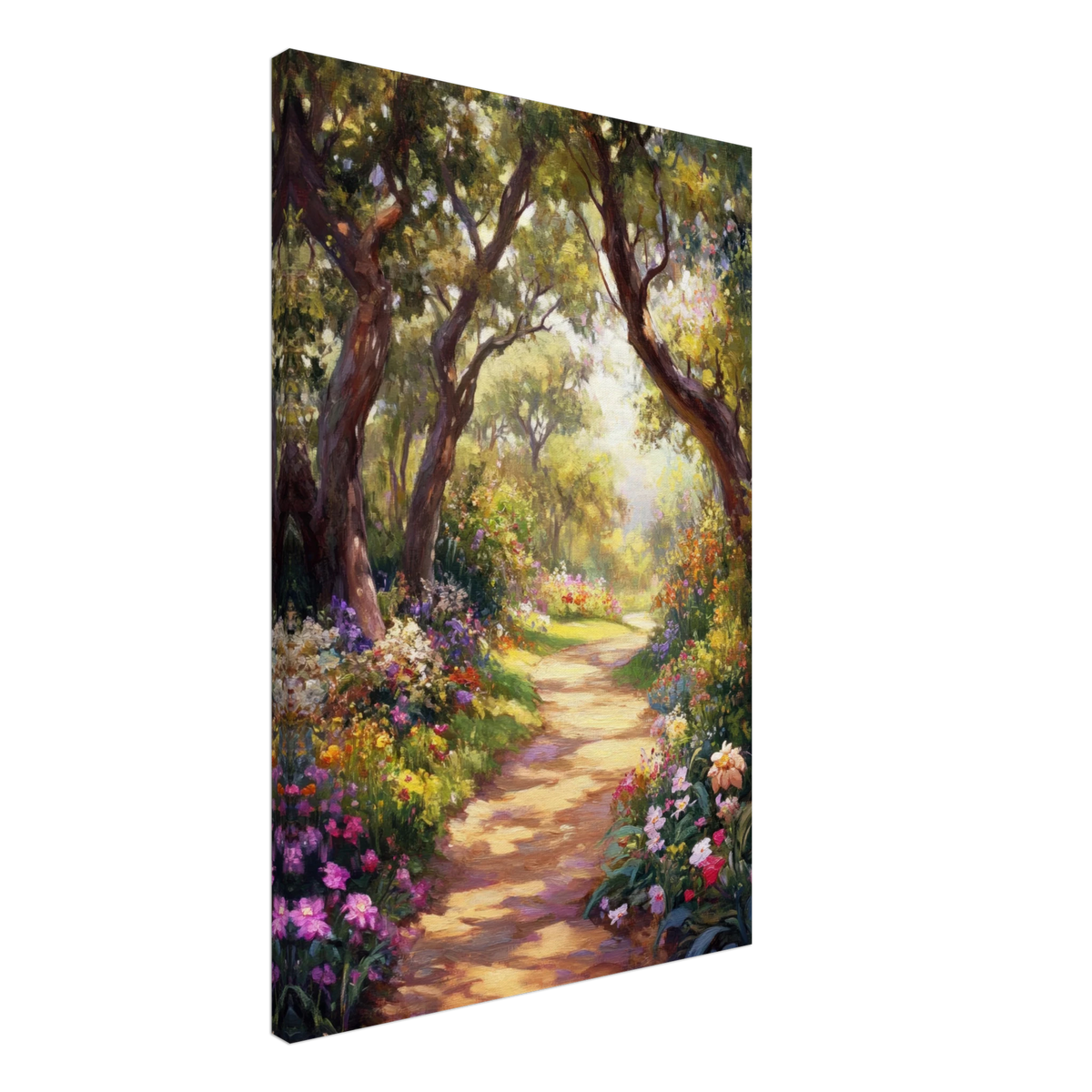 Sunlit Garden Path A meandering pathway through 2 - Shop Ai Art WebShop - Digital Art online Store