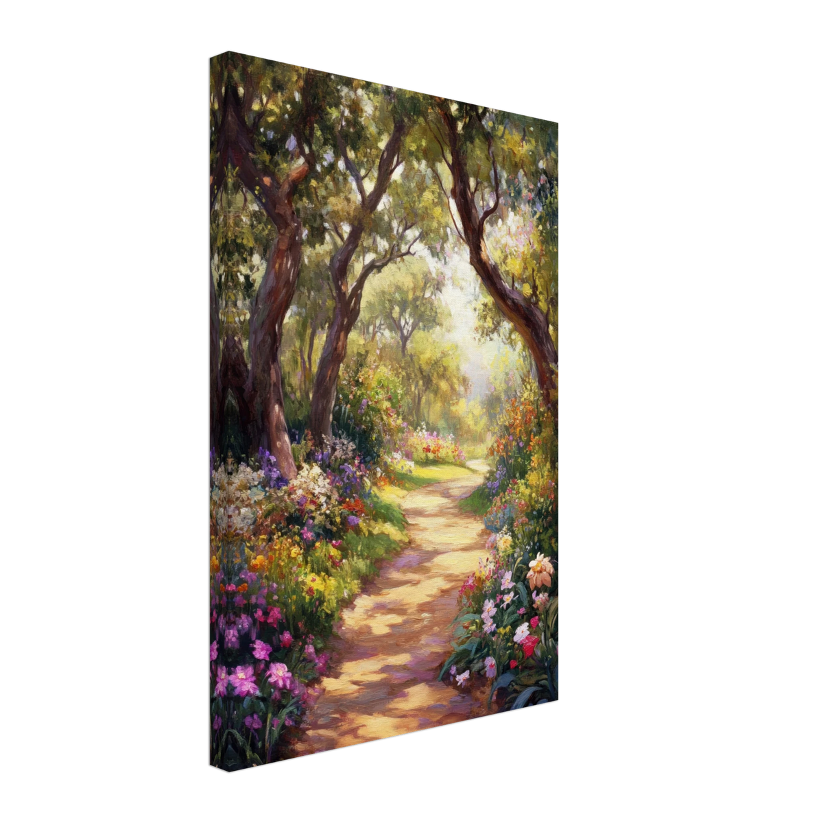 Sunlit Garden Path A meandering pathway through 2 - Shop Ai Art WebShop - Digital Art online Store