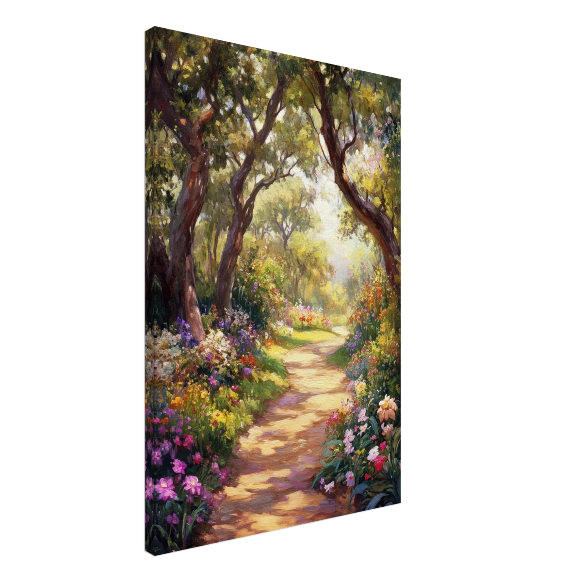 Sunlit Garden Path A meandering pathway through 2 - Shop Ai Art WebShop - Digital Art online Store