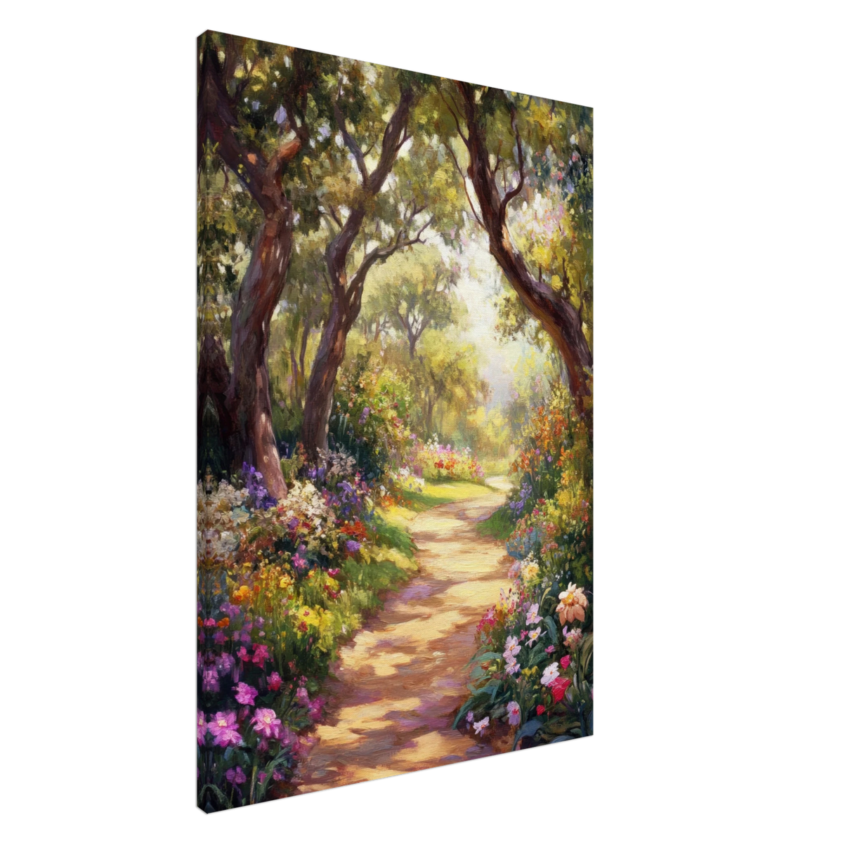 Sunlit Garden Path A meandering pathway through 2 - Shop Ai Art WebShop - Digital Art online Store