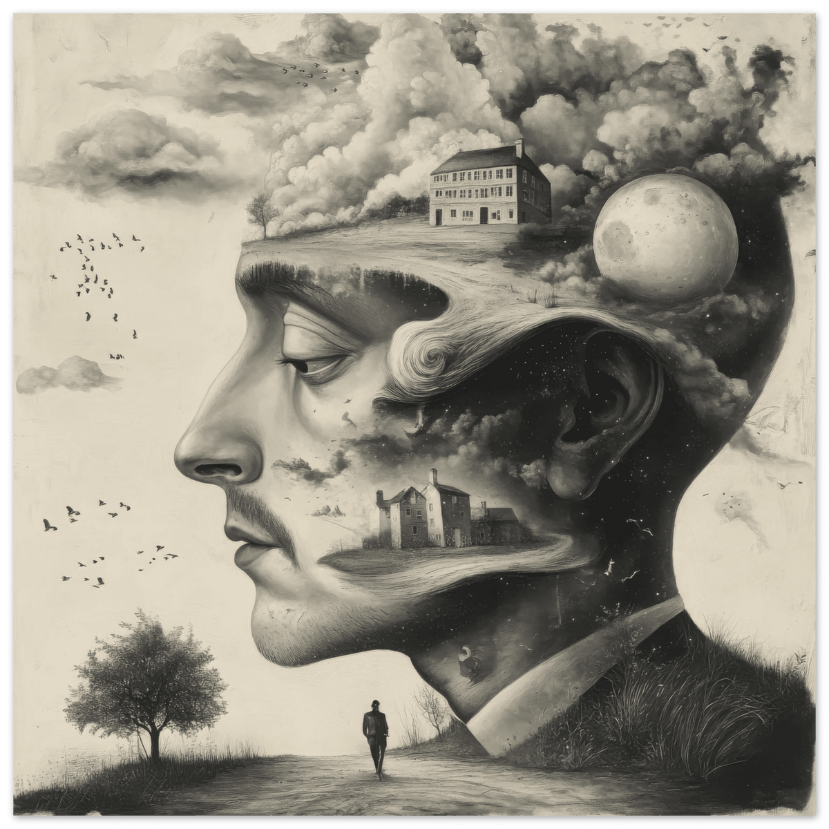 Surrealistic art style 5 - Shop Ai Art WebShop - Digital Art online Store