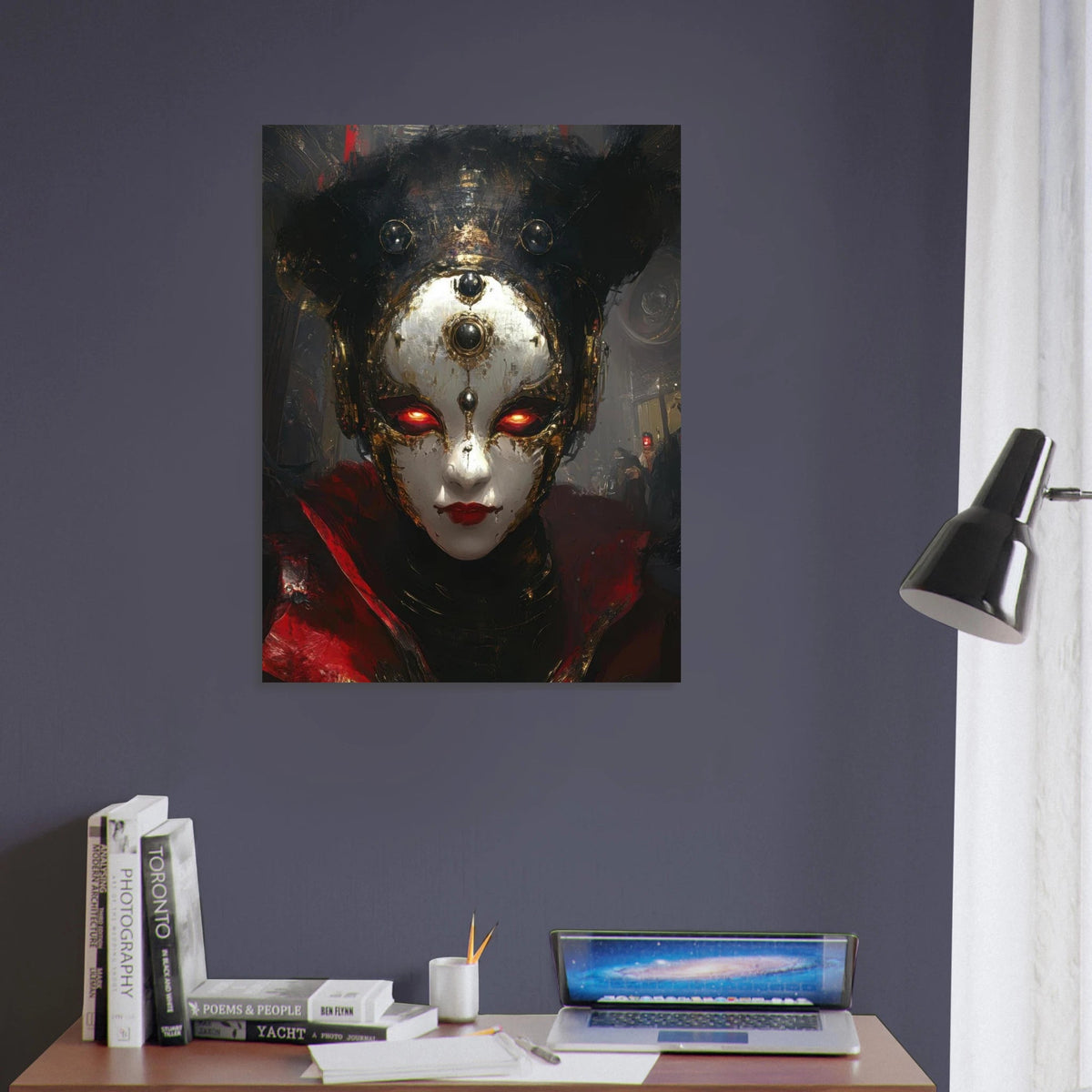 The Cybernetic Dukes Masquerade A lavish master - Shop Ai Art WebShop - Digital Art online Store