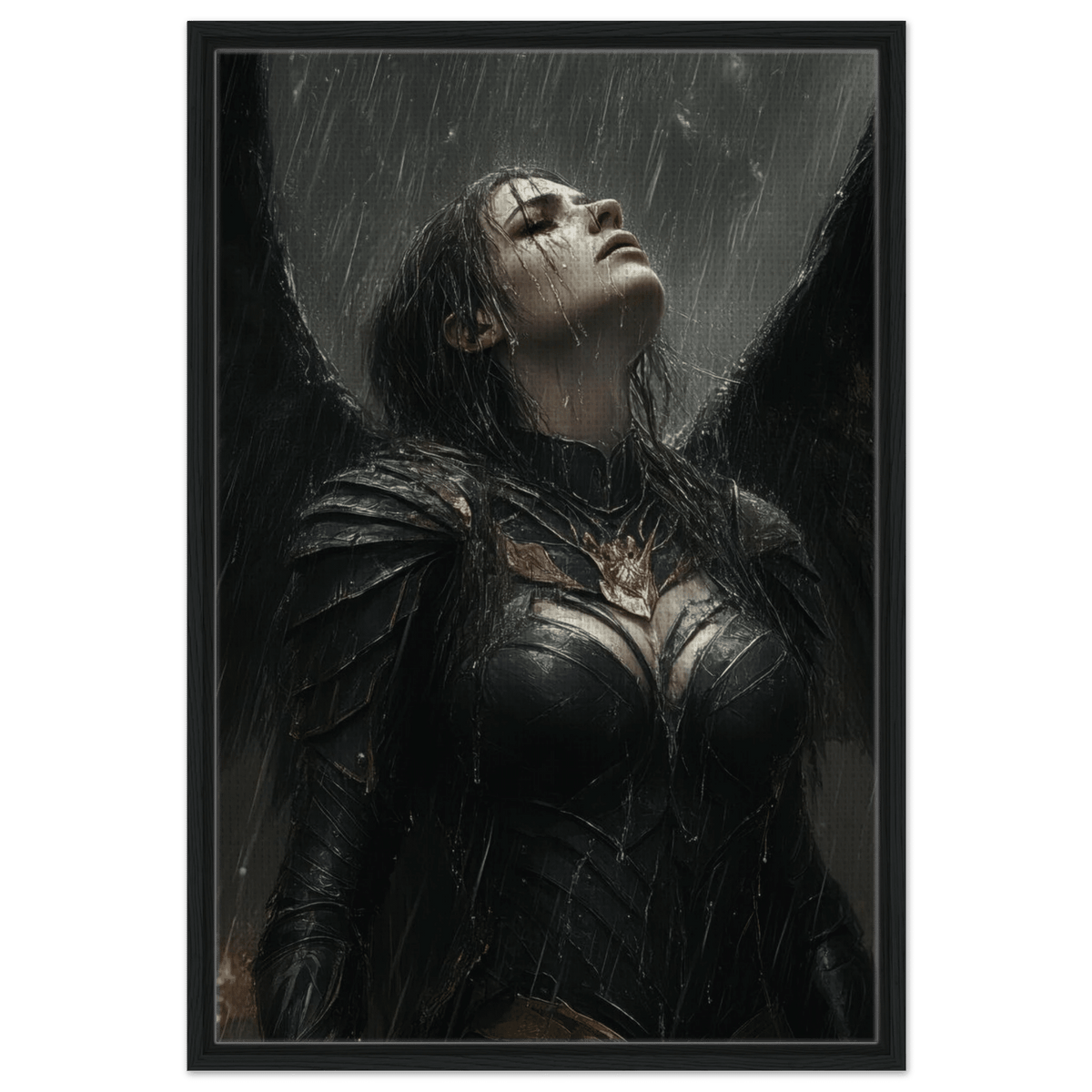The Fallen Valkyrie Gothic Romanticism Right - Of - Shop Ai Art WebShop - Digital Art online Store