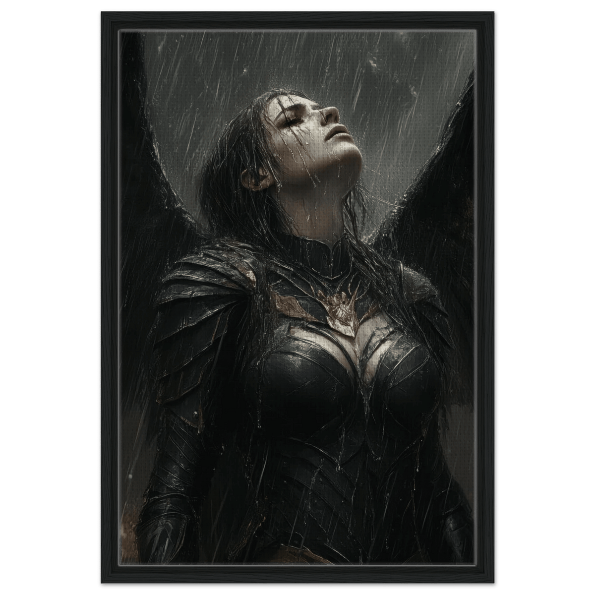 The Fallen Valkyrie Gothic Romanticism Right - Of - Shop Ai Art WebShop - Digital Art online Store