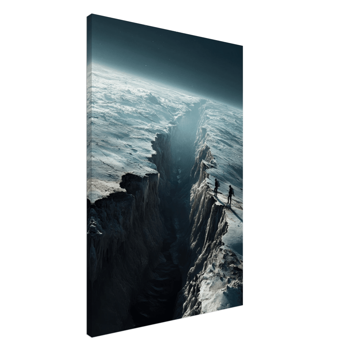 The Frozen Wasteland of Europa An expedition tea - Shop Ai Art WebShop - Digital Art online Store