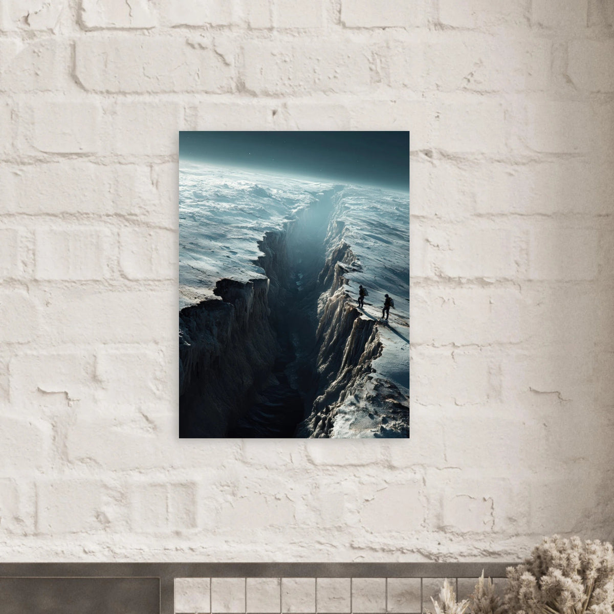 The Frozen Wasteland of Europa An expedition tea - Shop Ai Art WebShop - Digital Art online Store