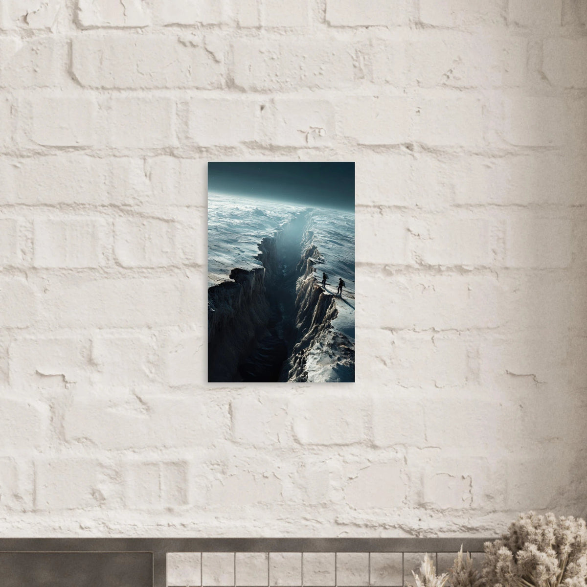 The Frozen Wasteland of Europa An expedition tea - Shop Ai Art WebShop - Digital Art online Store