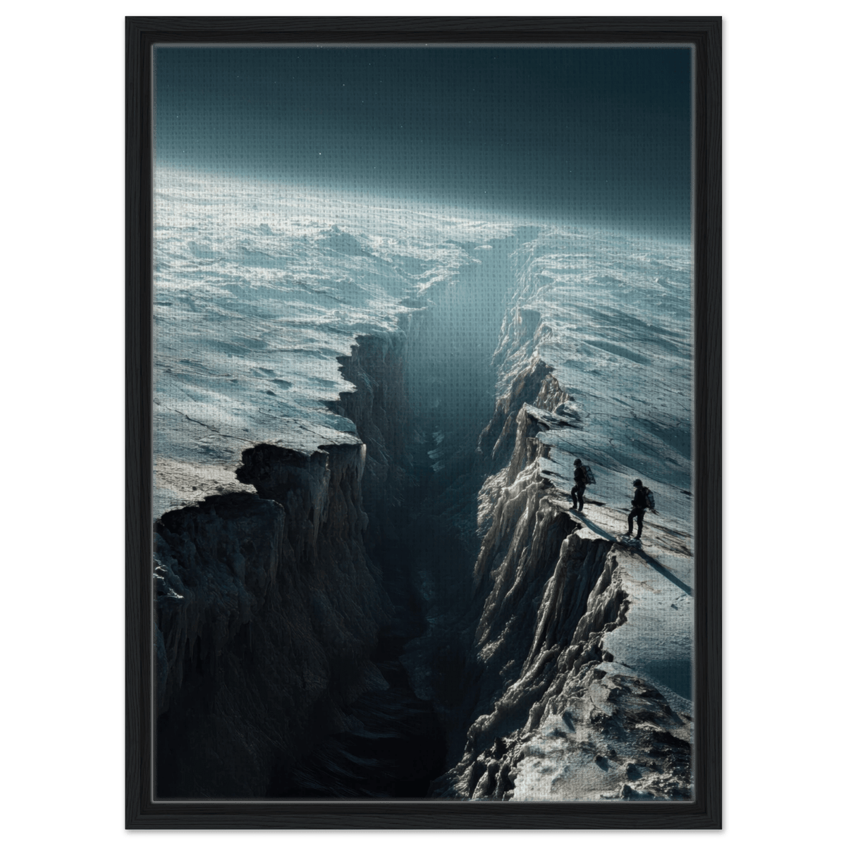 The Frozen Wasteland of Europa An expedition tea - Shop Ai Art WebShop - Digital Art online Store