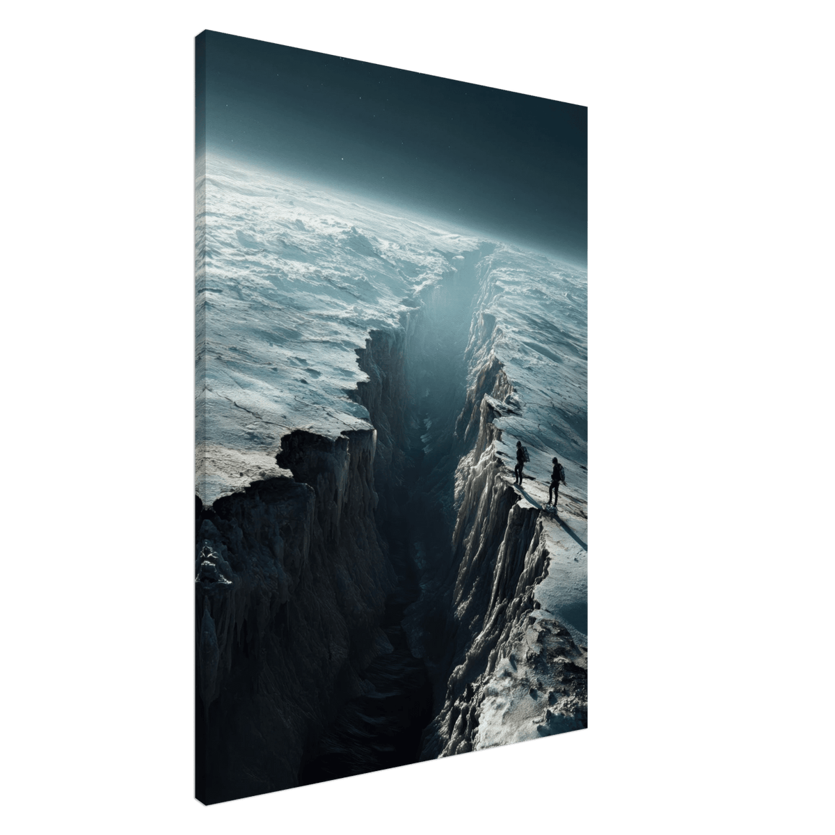 The Frozen Wasteland of Europa An expedition tea - Shop Ai Art WebShop - Digital Art online Store