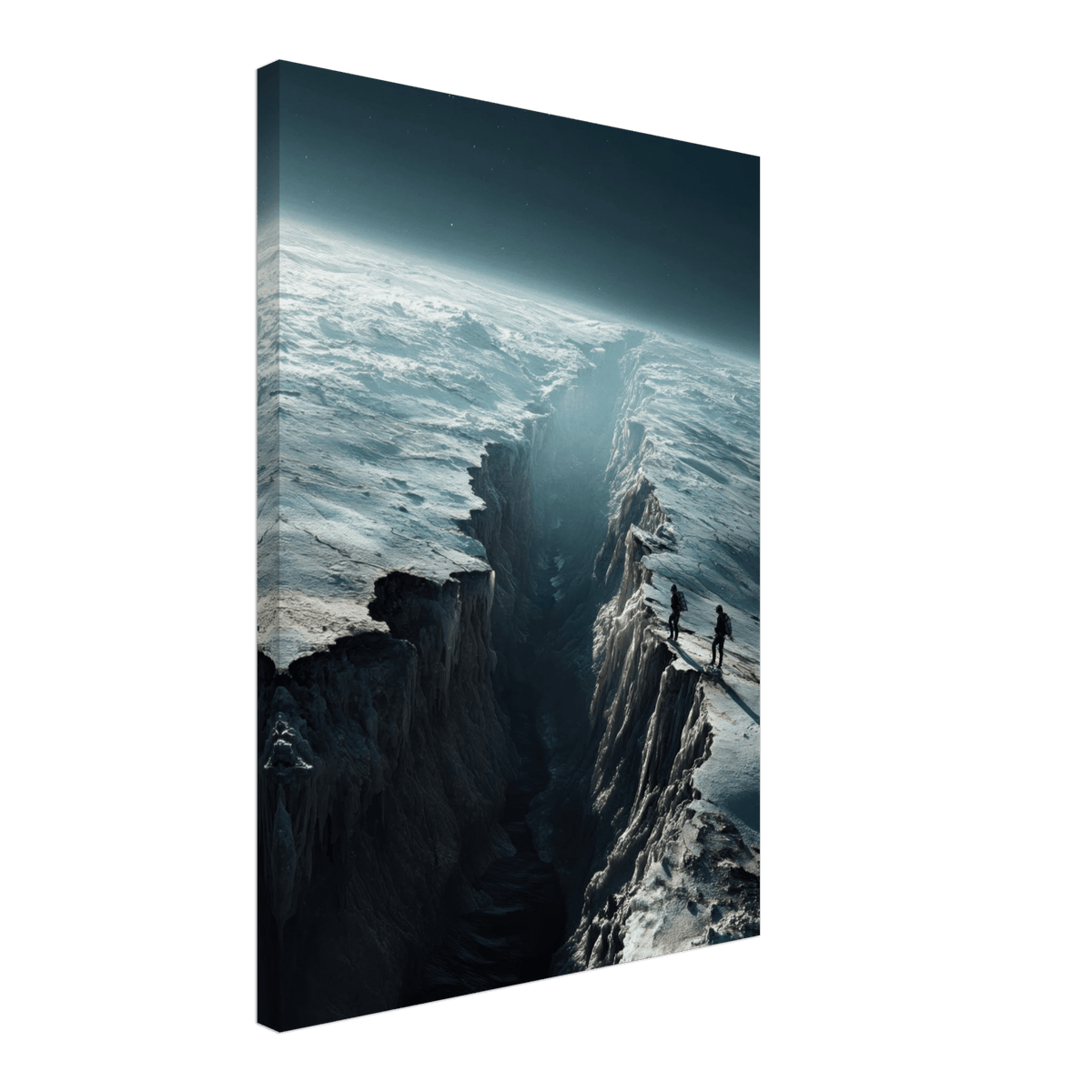 The Frozen Wasteland of Europa An expedition tea - Shop Ai Art WebShop - Digital Art online Store