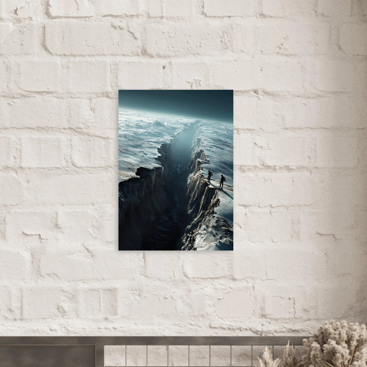 The Frozen Wasteland of Europa An expedition tea - Shop Ai Art WebShop - Digital Art online Store