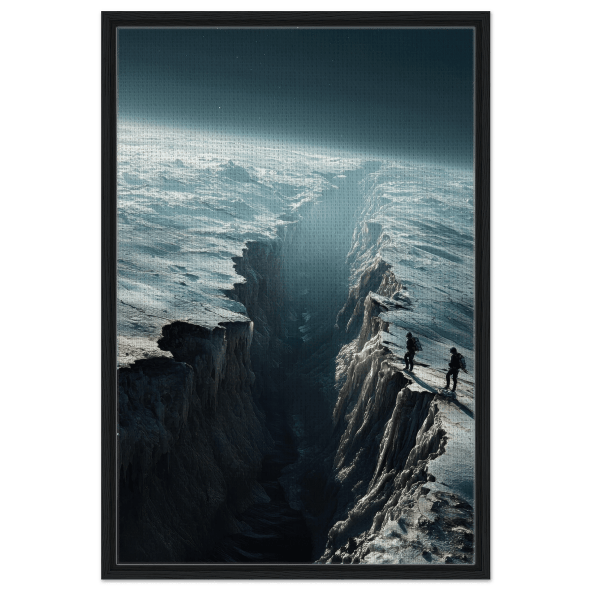 The Frozen Wasteland of Europa An expedition tea - Shop Ai Art WebShop - Digital Art online Store