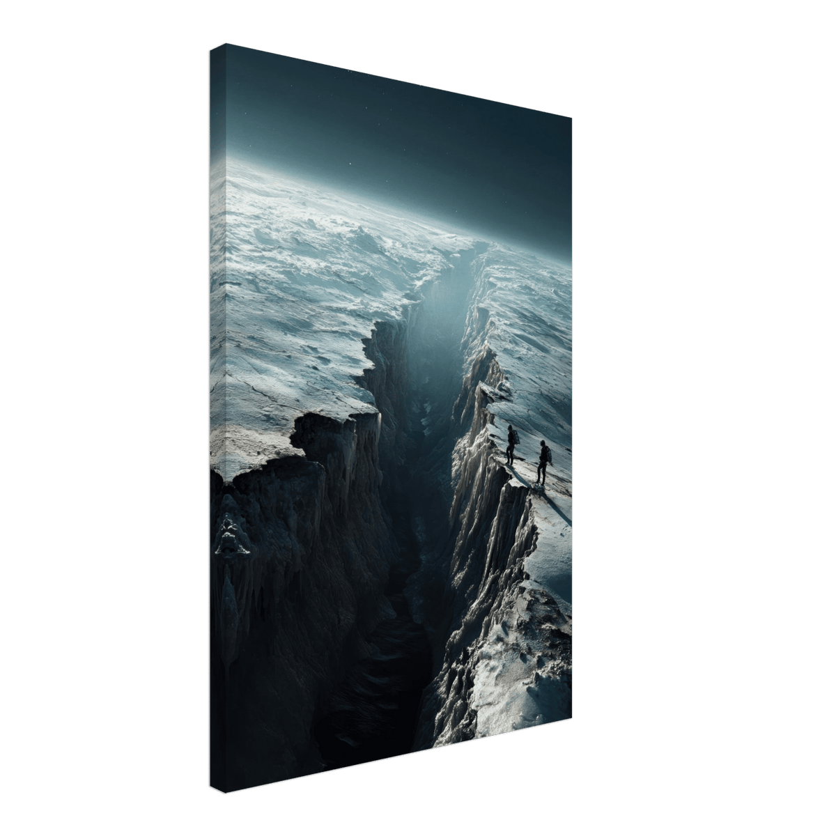 The Frozen Wasteland of Europa An expedition tea - Shop Ai Art WebShop - Digital Art online Store
