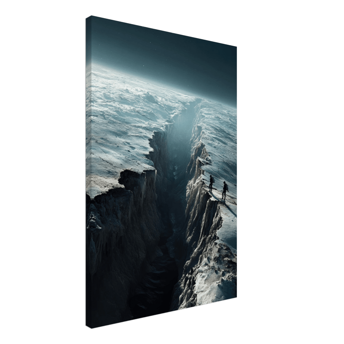 The Frozen Wasteland of Europa An expedition tea - Shop Ai Art WebShop - Digital Art online Store