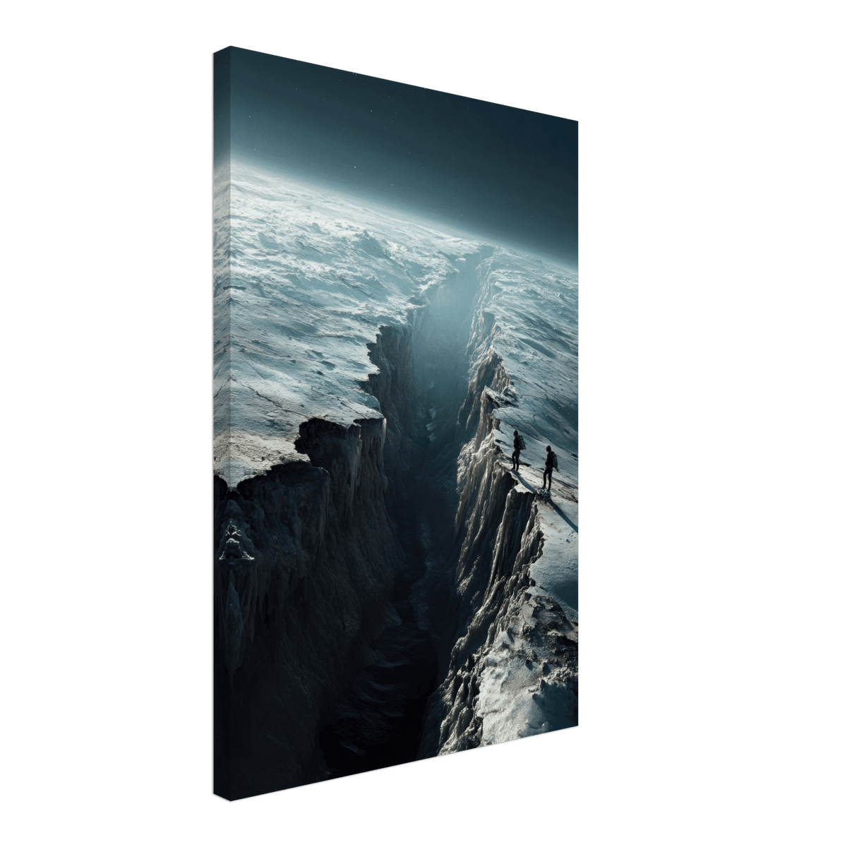 The Frozen Wasteland of Europa An expedition tea - Shop Ai Art WebShop - Digital Art online Store