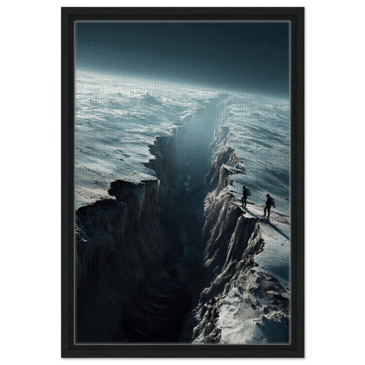 The Frozen Wasteland of Europa An expedition tea - Shop Ai Art WebShop - Digital Art online Store