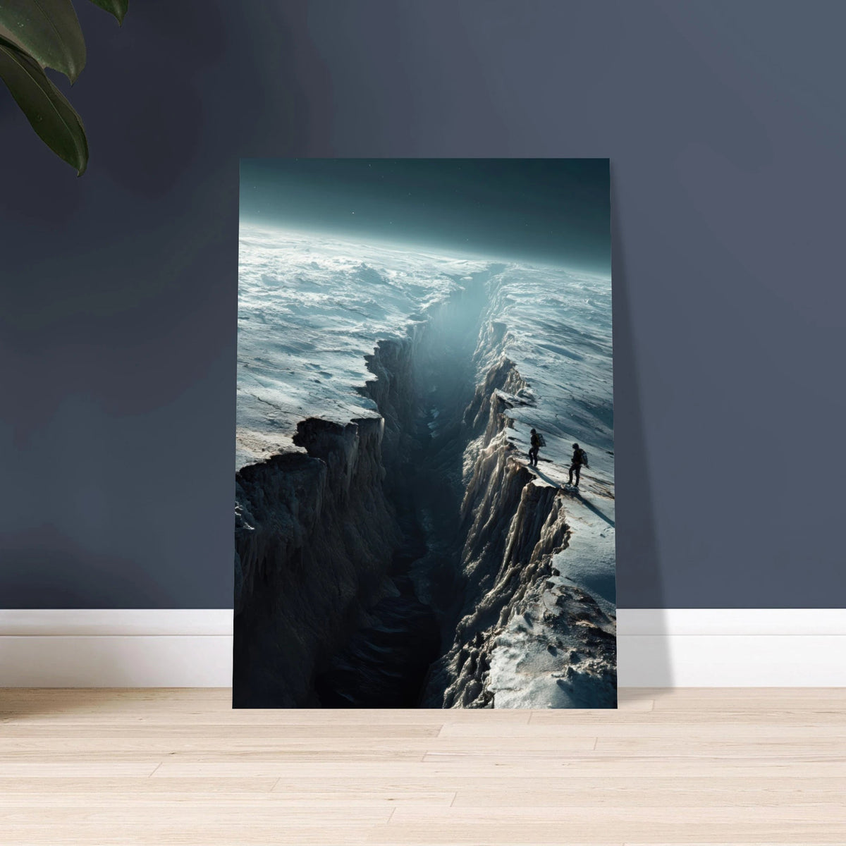 The Frozen Wasteland of Europa An expedition tea - Shop Ai Art WebShop - Digital Art online Store
