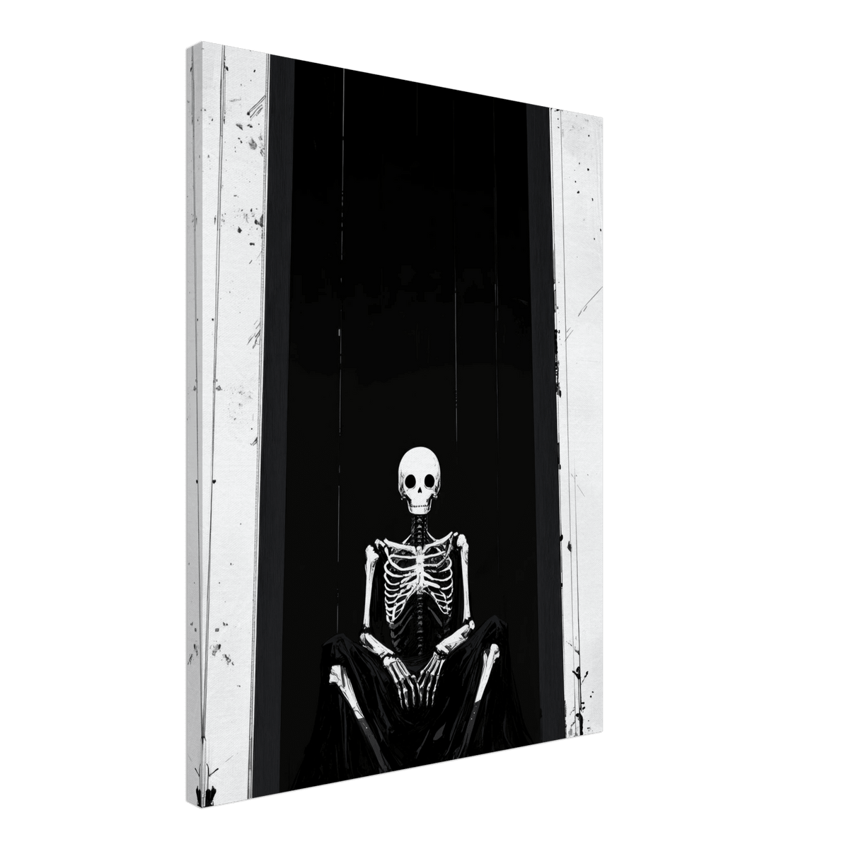 The Hollow King A haunting minimalist piece feat - Shop Ai Art WebShop - Digital Art online Store
