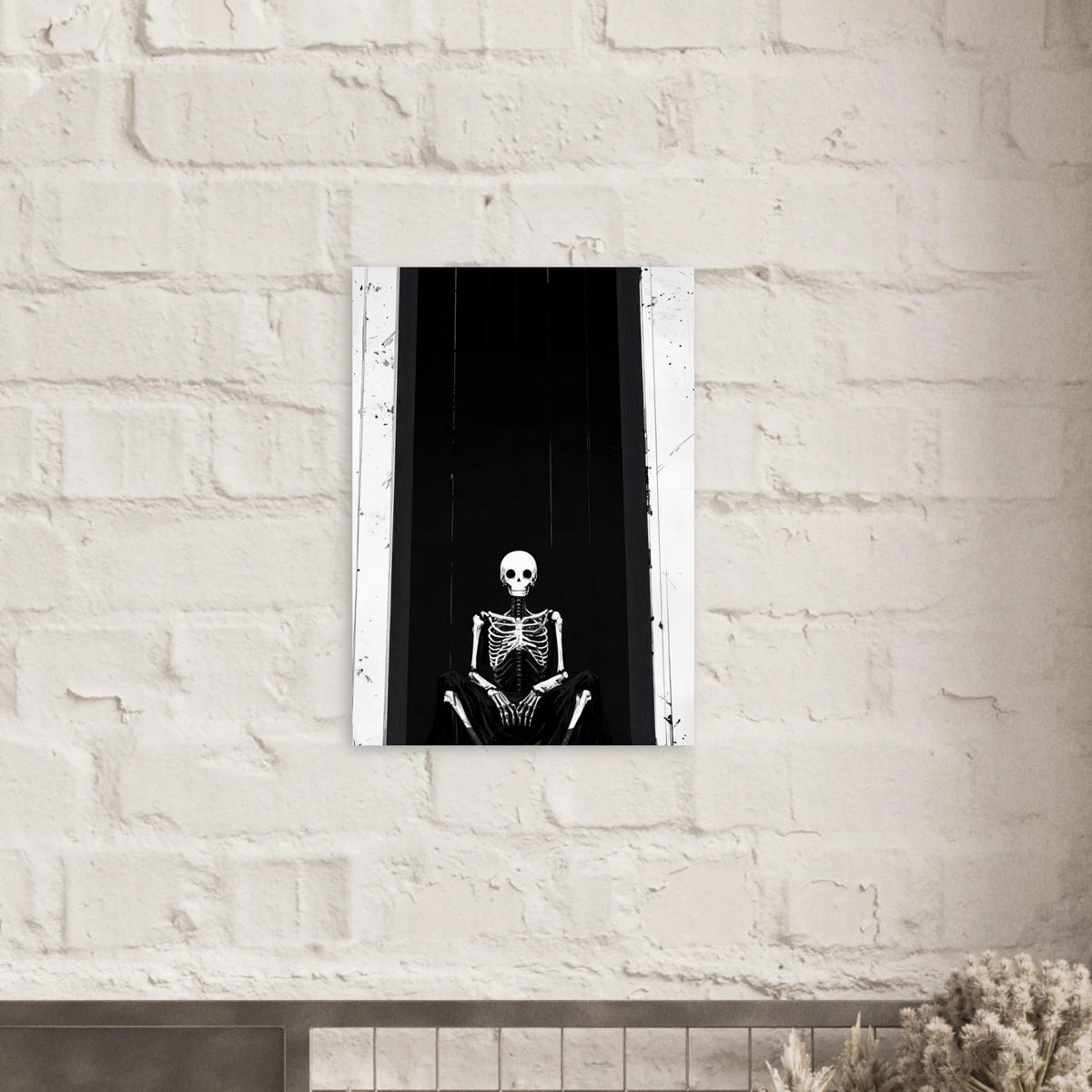 The Hollow King A haunting minimalist piece feat - Shop Ai Art WebShop - Digital Art online Store
