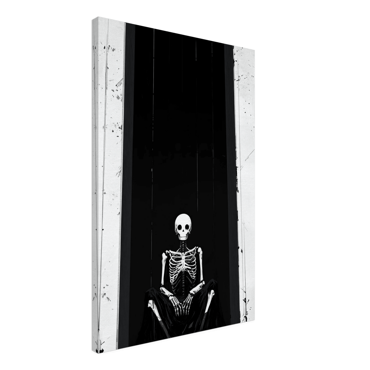 The Hollow King A haunting minimalist piece feat - Shop Ai Art WebShop - Digital Art online Store