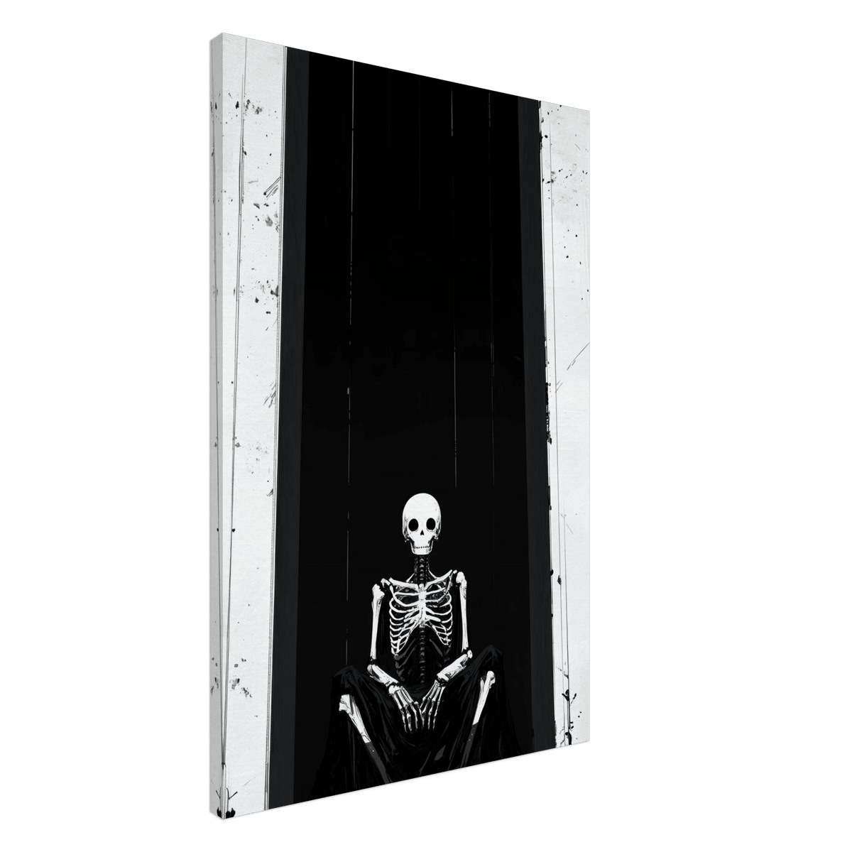 The Hollow King A haunting minimalist piece feat - Shop Ai Art WebShop - Digital Art online Store